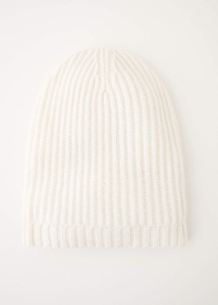 Truly Lifestyle Womens Cream Cashmere Beanie | Truly Lifestyle
