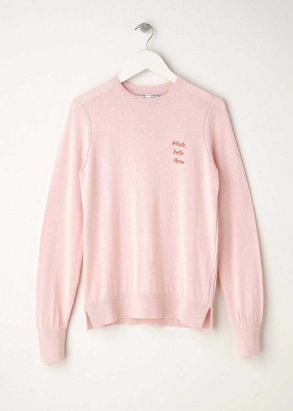 Womens Pink Crew Neck Slogan Top On Hanger | Truly Lifestyle